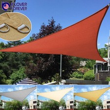 Sun Shade Sail Canopy Patio Garden Covers Outdoor Triangle Awning Pool Sunshade Garden Awning price
