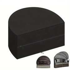 210D Waterproof Patio Daybed Cover for Semicircle Rattan Garden Furniture Garden Daybed price