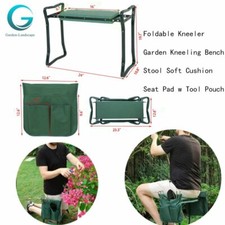 Folding Garden Kneeler Bench Kneeling Soft Cushion Eva Pad Seat With Stool Pouch Garden Stool price