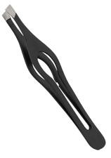 Professional Slant Tip Stainless Steel Eyebrow Tweezers Precision Hair Remover Tweezers price