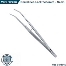 Self Locking Tweezer Stainless Steel Dental Surgical Craft Tool Tweezers price