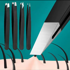 Eyebrow Tweezers Eyebrow Clip 4Piece Hair Beauty Pluckers Stainless Steel Tweezers price