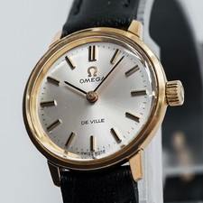 Vintage 1970s *NEAR MINT* OMEGA De Ville TOOL.101 Hand Winding Gold 22mm Women's Wristwatches price
