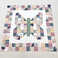 Homemade Butterfly Baby patchwork Quilt Top 47x47" Pieced~ BABY/BED/Wall Decor Baby Bed price