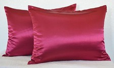 High Quality 2 Pieces of Hidden Zipper Satin Pillow Case, Multi Size/Color Pillow price