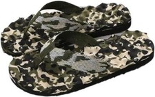 2 PACK TAzzsx Indoor And Outdoor Men's Slippers Summer Flip Flops SIZE 9 GREEN Men's Slippers and Sandals price