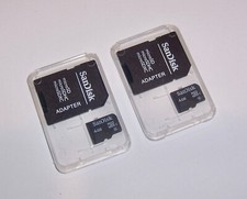 2 New SanDisk 4GB SDHC MicroSD Memory Cards 4 GB Micro SD TF SD-04G 2 Pack New! Memory Cards price