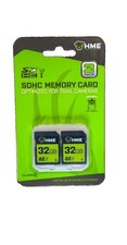 HME Products 32GB SD Cards, SDHC, 2-Pack Memory Cards price