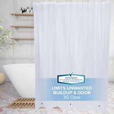 Clear Mildew Resistant Lightweight PEVA Shower Curtain Liner (70" x 72") Shower / Bathroom Curtain price