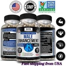 Male Enhancement + Energy Endurance - 30 To 120 Capsules Muscle Growth Strength and Performance Products price