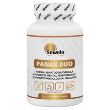 Panax DUO Panax & American Ginseng with L-Theanine – Energy & Vitality - Sowelo Strength and Performance Products price
