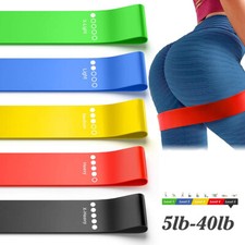 Resistance Bands Loop Gym Exercise Yoga Strength Workout Fitness Butt Lift Resistance Band price