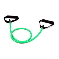 47in Resistance Band Fitness Exercise Latex Band Yoga Stretch Rope Green 1 Piece Resistance Band price