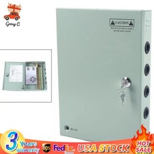 12VDC 18CH 30A Security Camera Power Supply Box Distribution For CCTV DVR System Security Camera Accessories price