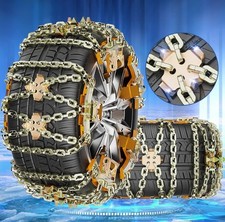 GoodRoad Snow Car SUV Van Tire Chains for Tire Width 225-285mm, 6 Pack-NEW Tire Chains price