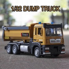 1:32Rescue Force Dump Truck Diecast Model Construction Vehicle w/Sound Light Toy Toy Truck & Construction Vehicle price