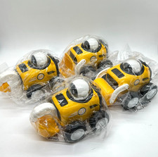 Set of 4 Vehicles Cartoon Construction Truck Toy Cars WORK Birthday for Kids Toy Truck & Construction Vehicle price