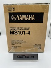 YAMAHA MS101-4 powered Monitor Speaker full-range bass-reflex 30W Black Powered Speaker price