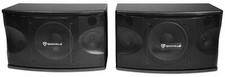 Pair Rockville KPS80 8" 3-Way 800 Watt Karaoke/Pro Speakers+Wall Brackets / MDF! Powered Speaker price