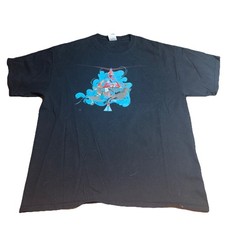 Vintage Software Shirt Mens Medium Black 90s Abstract Adobe Photoshop Science Graphic & Music Software price