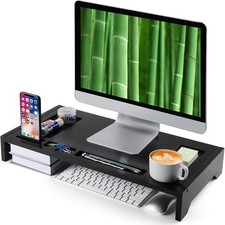 23" Monitor Stand Riser with Storage Organizer for Office Accessories Home PC Monitor Accessories price