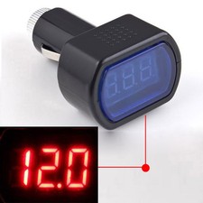 Car Accessories Cigarette Lighter Voltage Volt Gauge LED Digital Meter Monitor Monitor Accessories price
