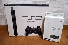 NEW Playstation 2 Charcoal Black PS2 Console *UNUSED w/ Smell of Cigarettes* PlayStation Game Console price