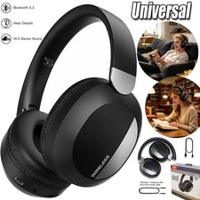 Wireless Headphones Bluetooth Noise Cancelling Stereo Earphones Over Ear Headset Over-Ear Headphones price