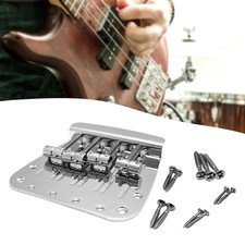 4 String Bass Guitar Bridge Component Directly Replace String Spacing 17.5mm Bass Guitar price