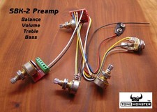 TONE MONSTER SBK-2 Bass Guitar Preamp +/-12dB 9-18V Balance Volume Treble Bass Bass Guitar price