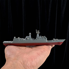 Mini Warship Aircraft Carrier Model, Military Plastic Toy with Base,Collectibles Toy Ship price