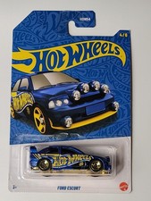 Ford Escort Hot Wheels  2026 58th Anniversary Mix 2 Blue And Gold 4/6 Toy Ship price