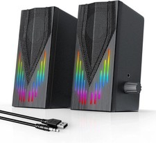 Pc Computer Speakers With Surround Sound Usb Wired Laptop Deep Bass For Desktop Gaming Speaker price
