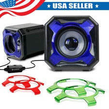 USB Computer Gaming Speakers with Interchangeable Grills & Powerful 5W Drivers Gaming Speaker price