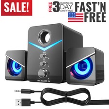 Computer Speakers Surround Sound System Wired PC Speakers Gaming Bass 3.5mm Jack Gaming Speaker price