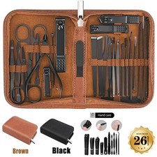 Manicure Set, Stainless Steel Pedicure Nail Clippers Set,Personal Grooming 26Pcs Manicure & Pedicure Set price