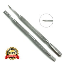 Spoon Cuticle Pusher Cleaner Trimmer Manicure Pedicure Nail Care Tools 2 Pc Set Manicure & Pedicure Set price