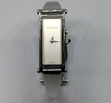 Gucci 1500L Quartz Ladies Watch Silver Dial Bangle Bracelet Swiss Made Accessory Watch and Bracelet Accessory price