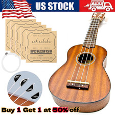 10 Sets of Nylon Ukulele Strings String Winder for Soprano Concert Tenor Ukulele String Instruments price