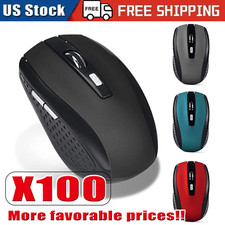Wireless Optical Mouse Mice 2.4GHz USB Receiver For Laptop PC Computer DPI lot Wired Mouse price