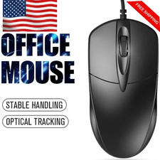 USB 2.0 Optical Wired Scroll Wheel Mouse PC Laptop Notebook Desktop Black Mice Wired Mouse price