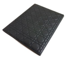 Authentic Christian Dior Notebook cover Cannage Leather #1676 Used Laptop & Notebook price