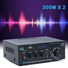 Stereo Amplifier AK45:300Wx2 Bluetooth5.0 Home Audio Receiver for Powerful Sound Stereo Amplifiers price