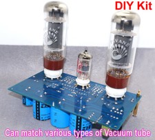EL34 Vacuum Tube Amplifier Single-ended Class A HiFi Stereo Amp DIY Kit 10W x 2 Stereo Amplifiers price