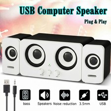 Computer Speakers Surround Sound Gaming Bass System Wired PC Speakers 3.5mm Jack Gaming Speaker price