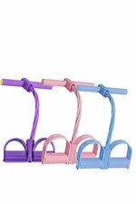 Yoga 6 Tube Pedal Rope Full Body Exercise Stretch & Core Training Equipment Pilates Equipment price