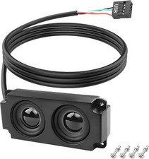 Motherboard 9 Pin USB Computer Stereo Speaker For PC Desktop Internal Hidden DIY Computer Speakers price