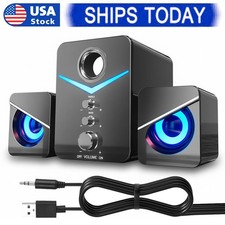 USB Powered Computer Speakers System Stereo Bass Subwoofer for Desktop Laptop PC Computer Speakers price