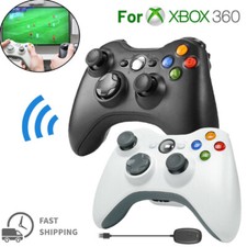 Wireless Remote Controller for Microsoft Xbox 360 Gamepad Game Console Black New Xbox Controller and Accessories price