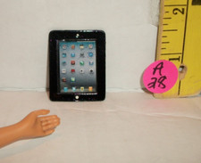 MINIATURE 1/6 SCALE FAKE BLACK TABLET ACCESSORY FOR DOLLS A28 Tablet Accessory price